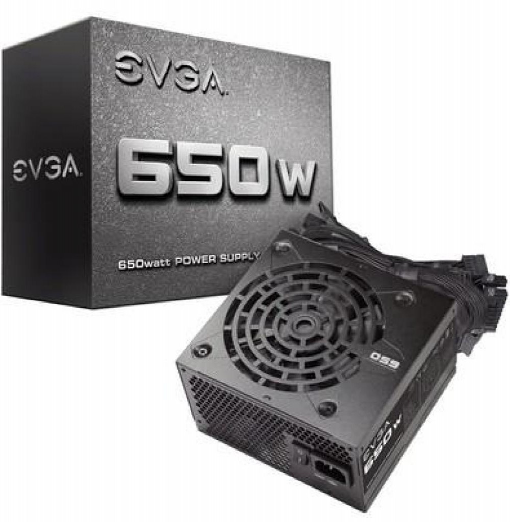 Fonte EVGA White Series 650W 100-N1-0650