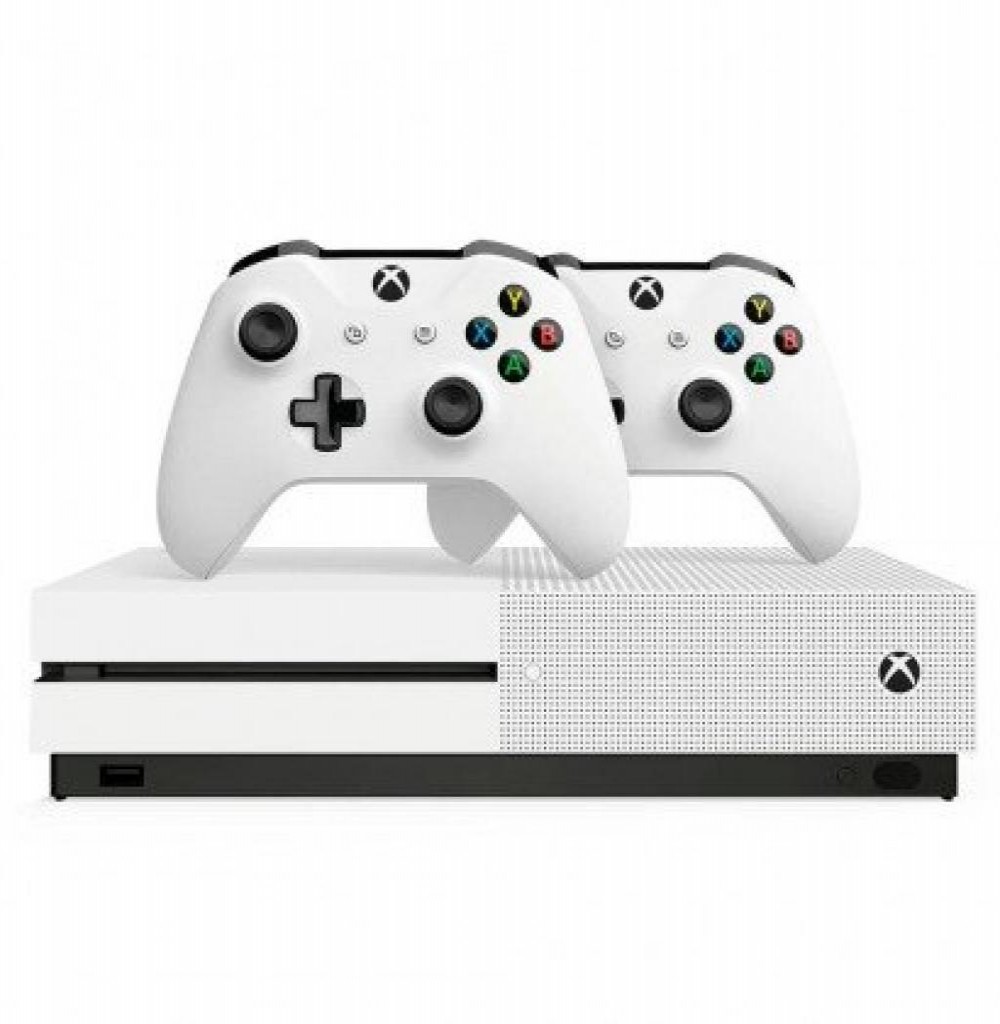 Xbox One S 1TB Branco Com 2 Controles