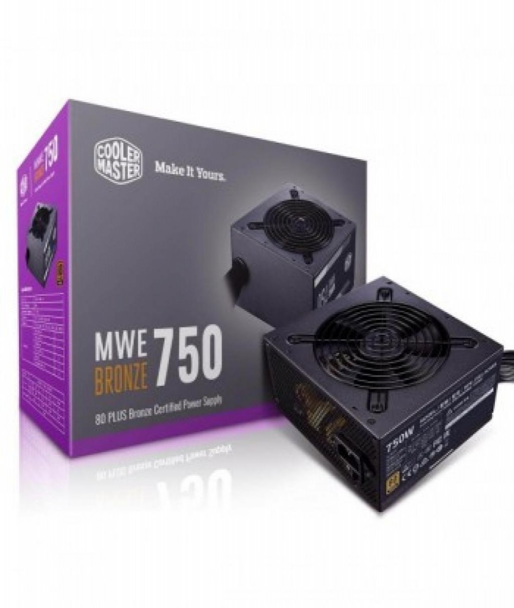 Fonte 750W Cooler Master MWE Bronze MPE-7501-ACAAB