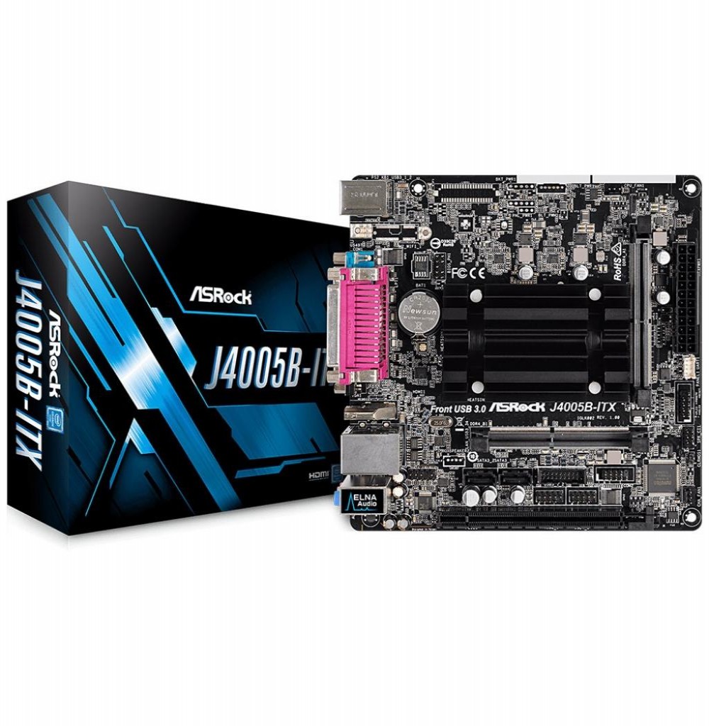 Placa Mãe Asrock J4005b-itx + Celeron Dual-core Ddr4 Hdmi