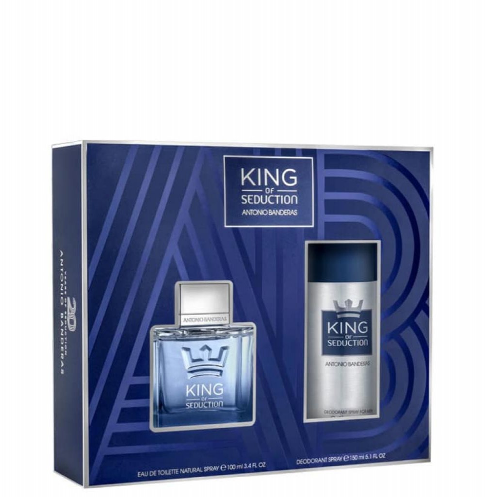 Kit Antonio Banderas King Of Seduction 50 ML + Desodorante