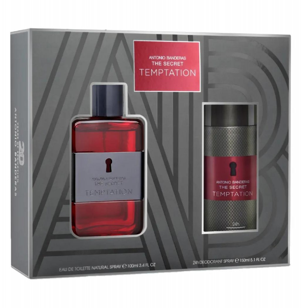 Kit Antonio Banderas The Secret Temptation 100 + Desodorante