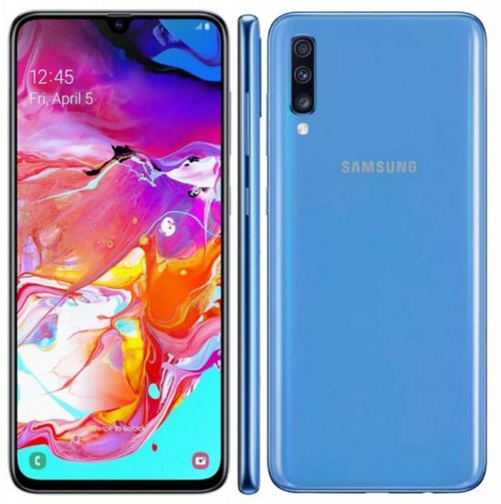 Celular Samsung A70 A705MN/DS 128GB Dual Azul