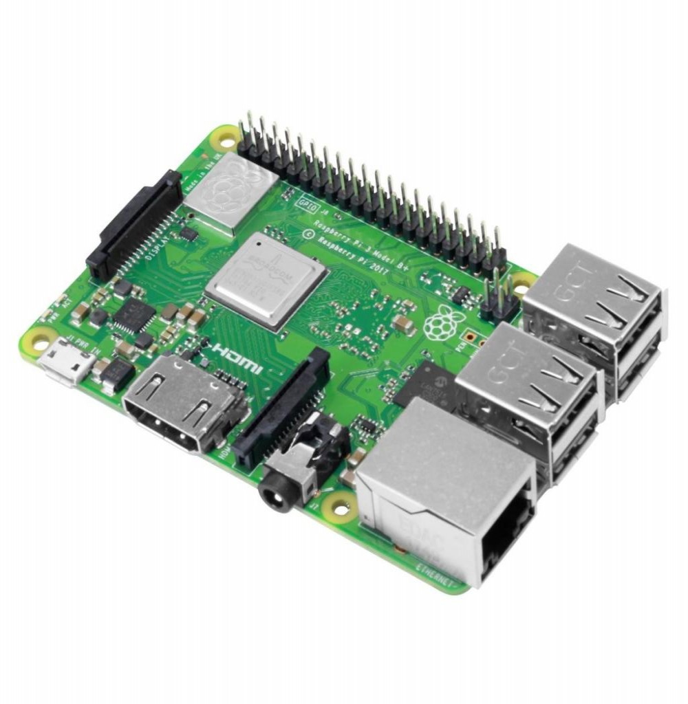 Placa de Micro Computador Raspberry Pi 3 B+ com HDMI/USB