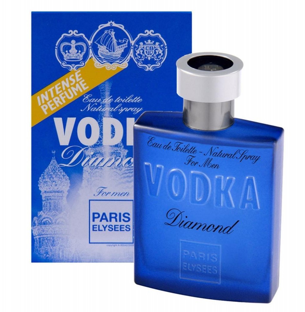 Paris Elysees Vodka Diamond EDT Masculino 100 ML