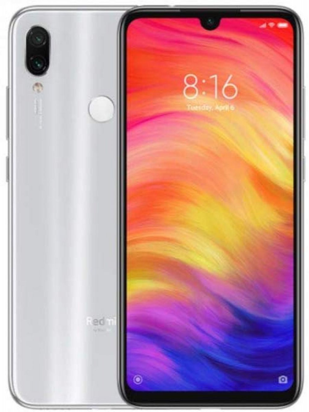 Celular Xiaomi Redmi Note 7 64GB Dual Branco Global