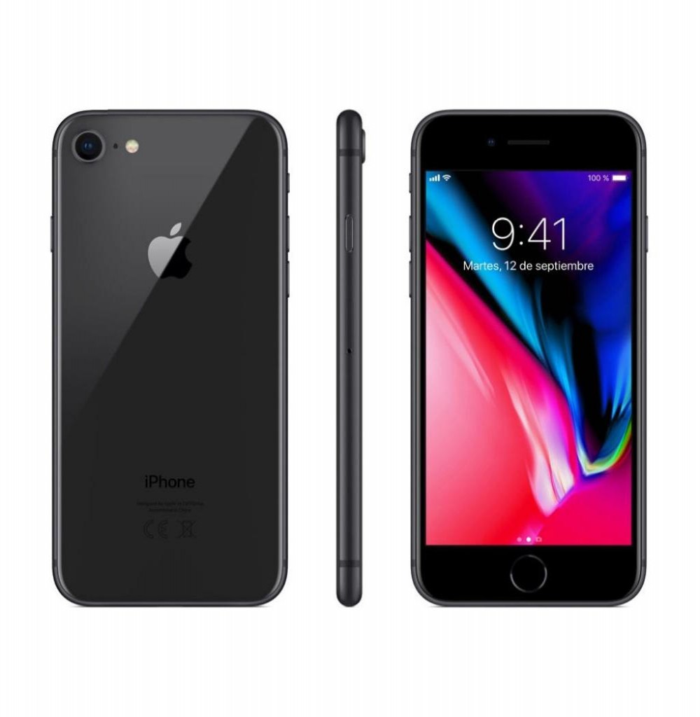 Apple iPhone 8 A1863 CPO 64GB Tela Retina 4.7" 12MP/7MP iOS - Cinza Espacial
