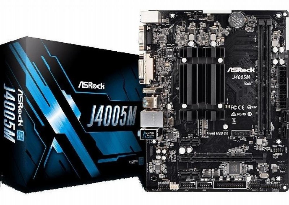 Placa Mãe + Processador AsRock J4005M-ATX Intel 2.70 MB