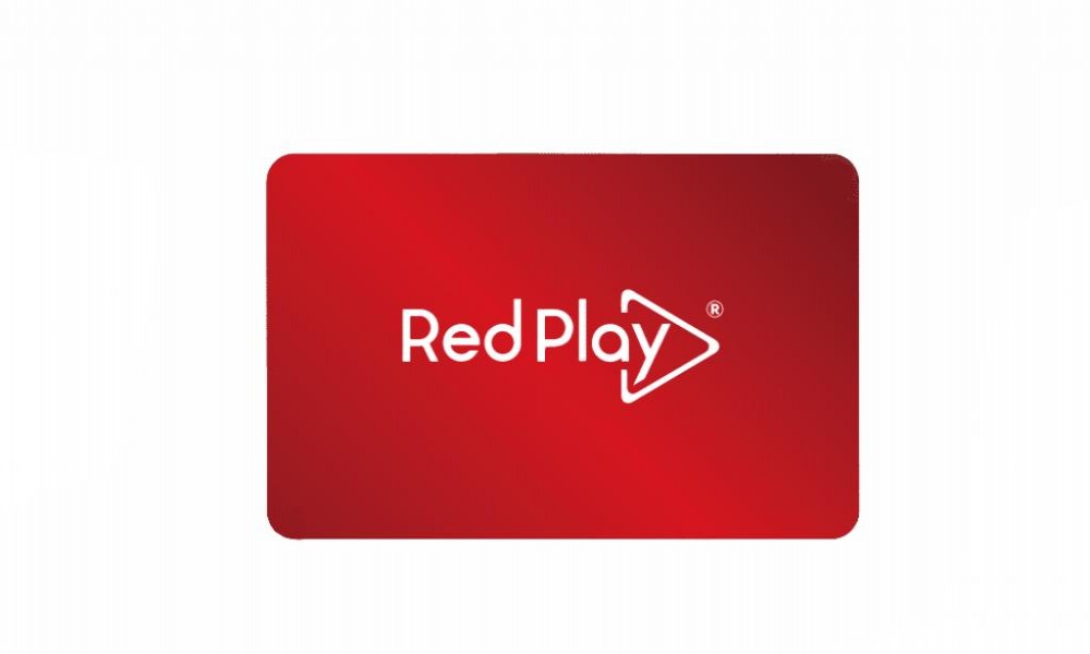 Receptor Digital Cartão de Ativação RedPlay Ano Red