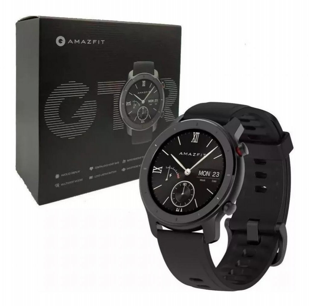 Relógio Xiaomi Amazfit GTR 42MM A1910 Preto