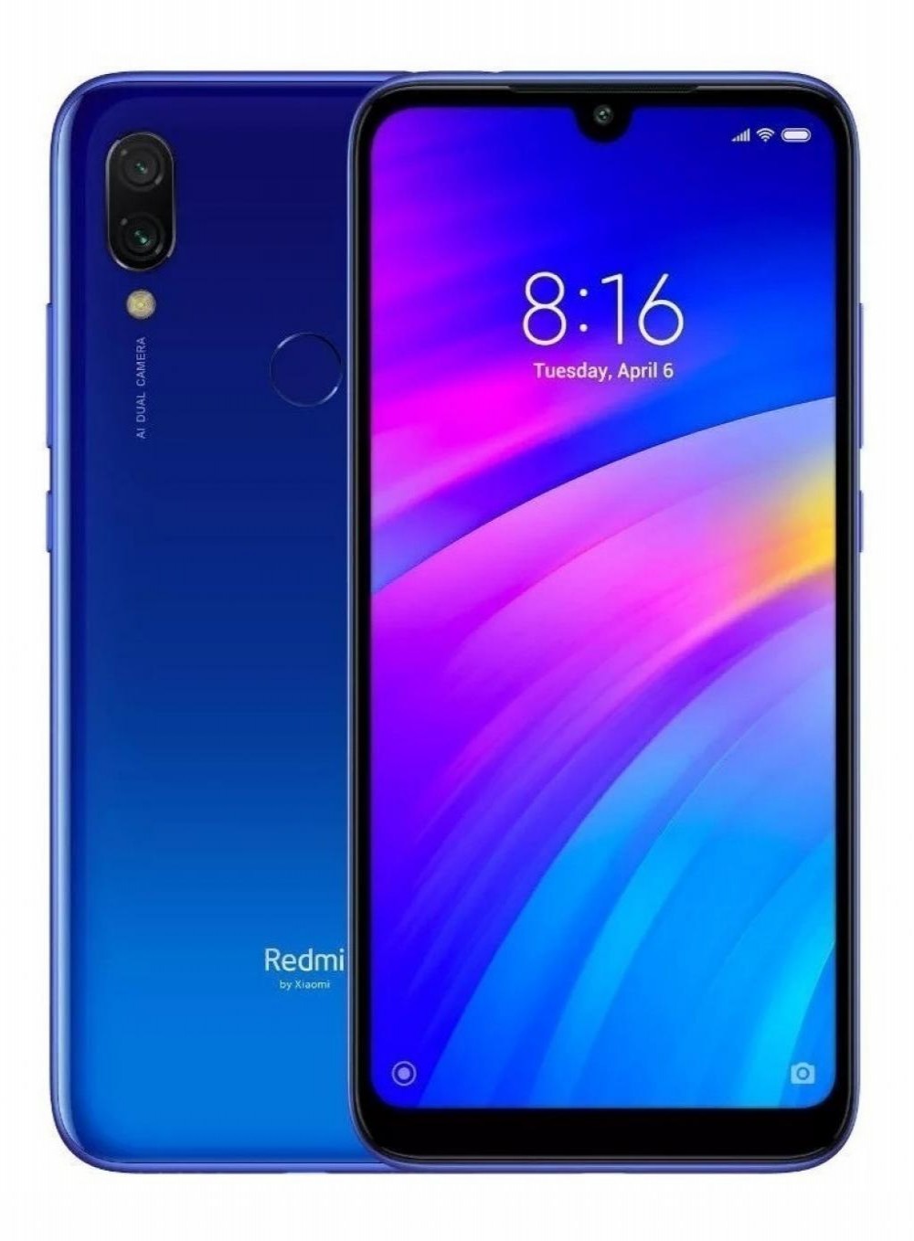 Celular Xiaomi Redmi Note 7 128GB Dual Azul Global