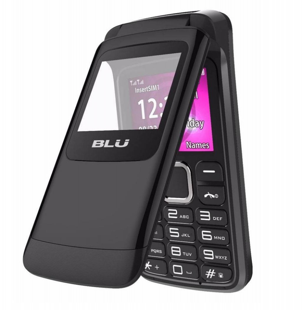 Celular BLU Zoey Flex 3G Z170L Dual SIM 124MB Tela de 1.8” Câmera VGA - Preto