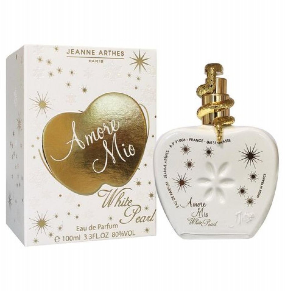 Perfume Jean Artes Amore Mio White Pearl EDP 100 ML