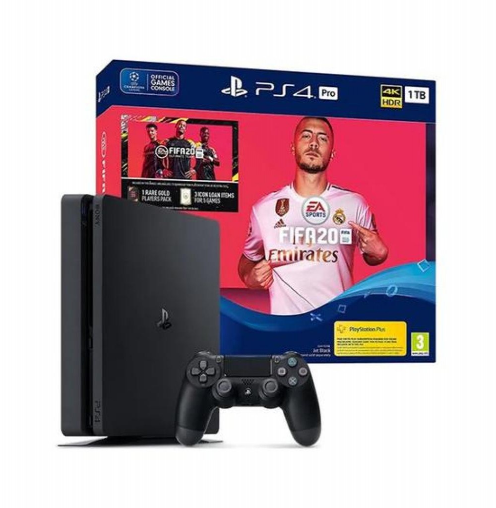 Console Sony Play Station 4 1TB 2215 COM FIFA 2020