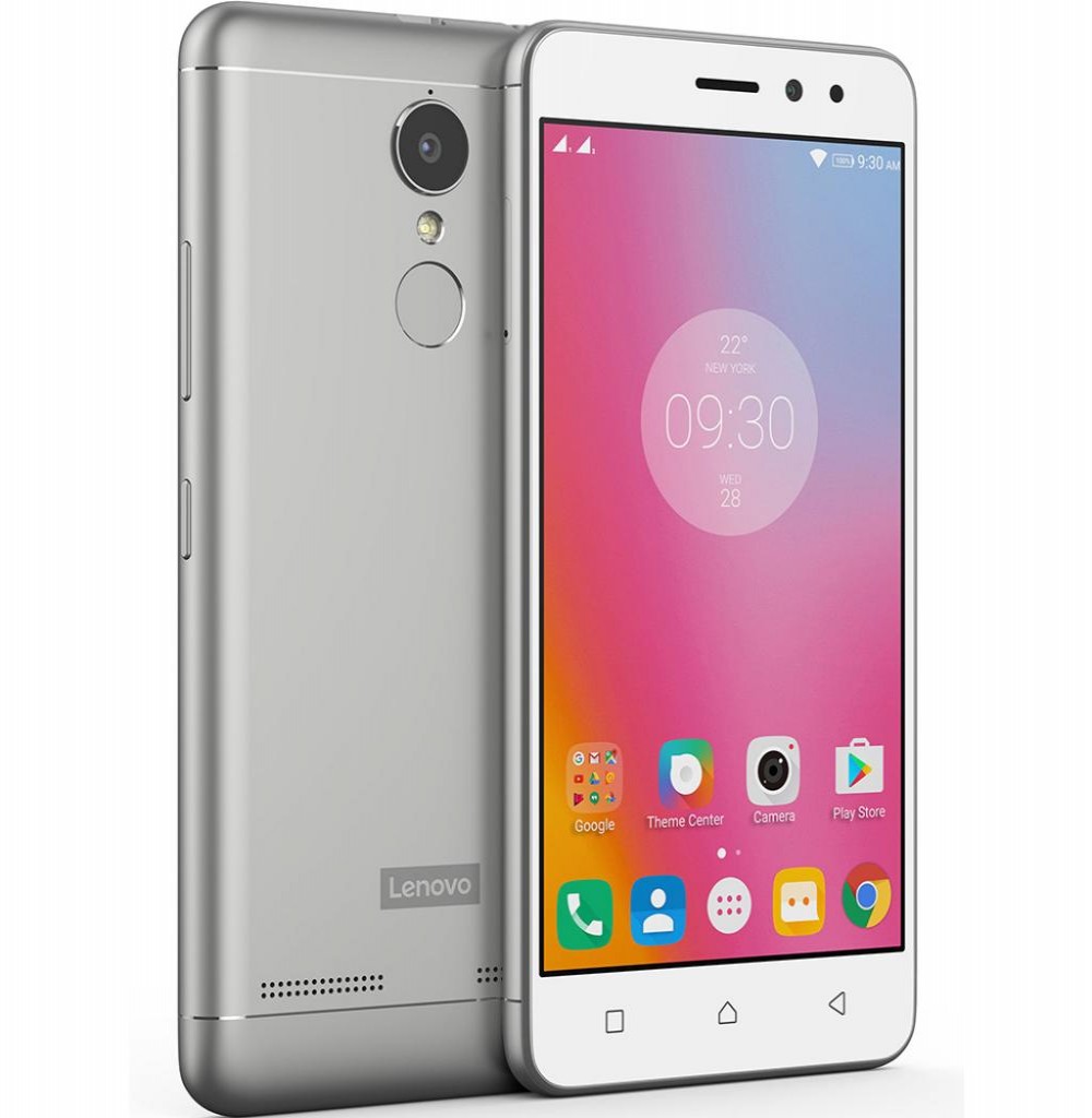 Smartphone Lenovo K6 K33a48 Dual SIM 16GB Tela de 5.0" 13MP/8MP OS 6.0.1 - Prata