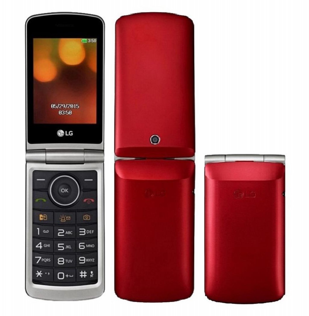 Celular LG G360 Dual SIM Tela de 3.0" Câmera 1.3MP - Vermelho