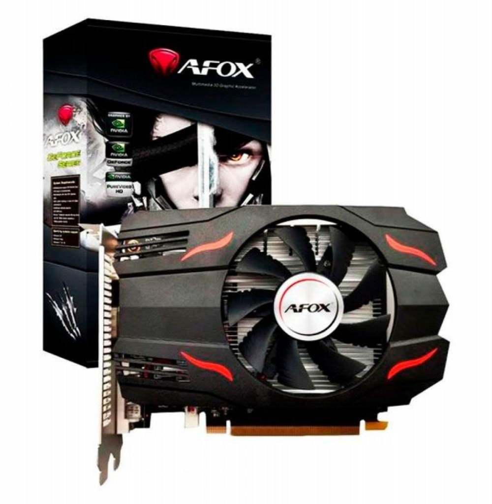 Placa de Vídeo Afox EXP. GF-GTX1650 DDR5 AF1650-4096D5H3 4GB 