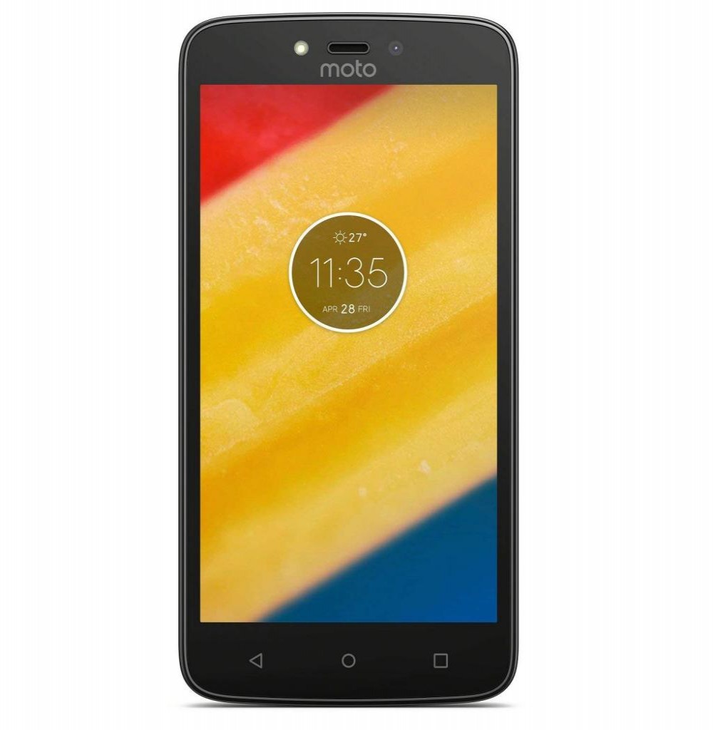 Smartphone Motorola Moto C XT1758 Dual SIM 8GB Tela de 5.0" 5MP/2MP OS 7.0 - Preto
