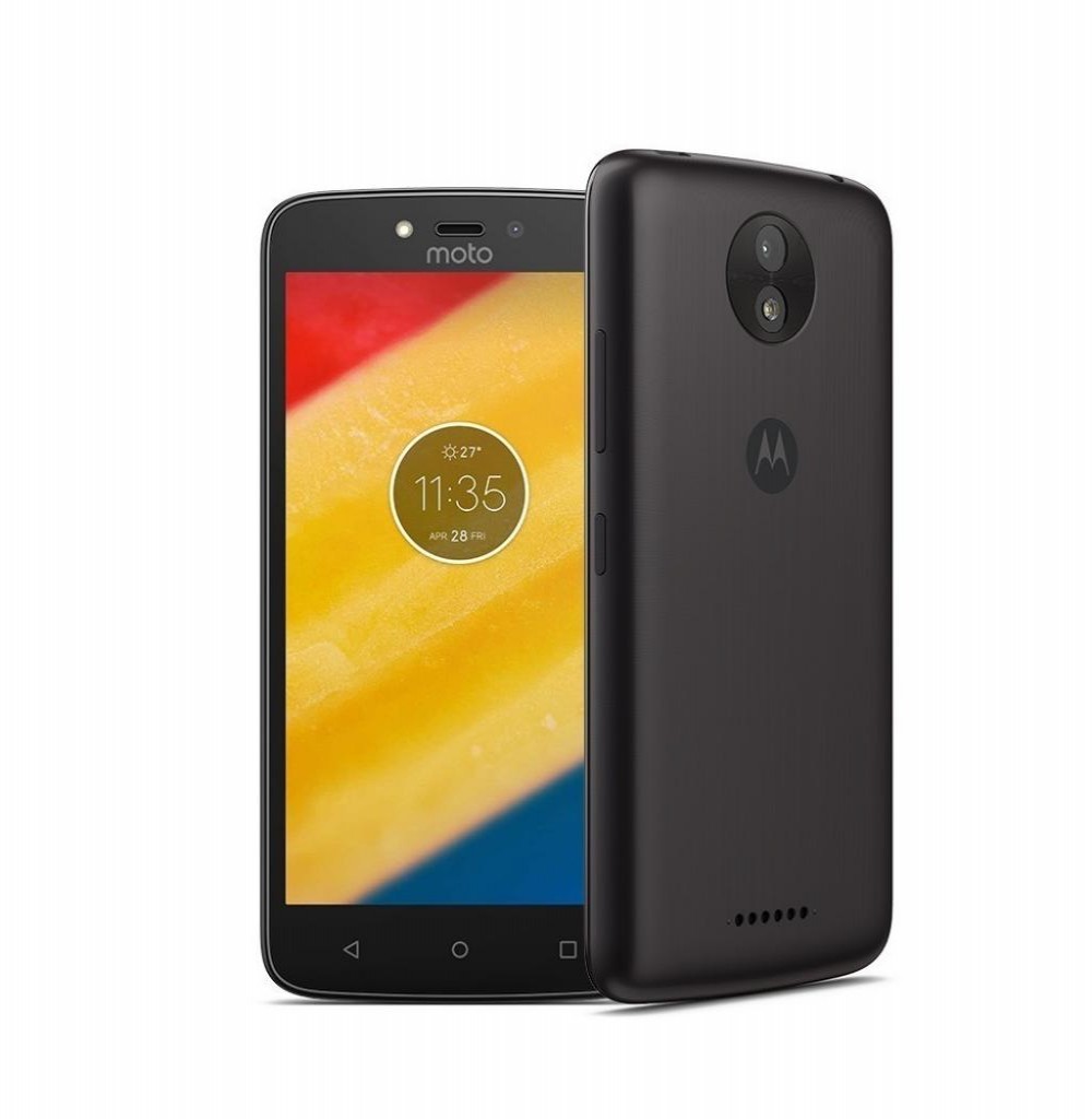 Smartphone Motorola Moto C XT1758 Dual SIM 8GB Tela de 5.0" 5MP/2MP OS 7.0 - Preto