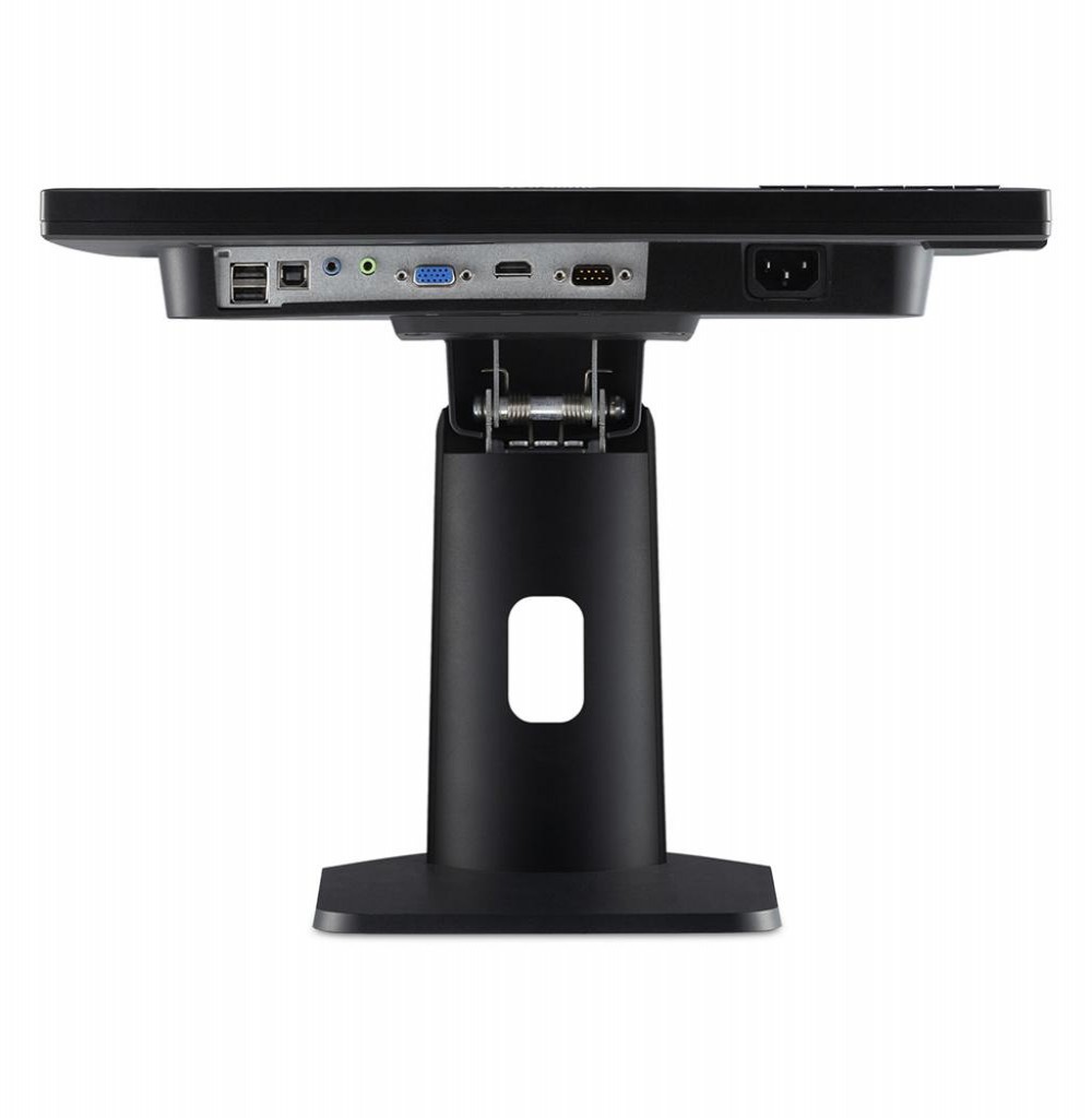 Monitor Led Viewsonic TD1711 de 17" Touch Screen com entrada USB / Saídas de Vídeo VGA e HDMI / RS232 - Preto