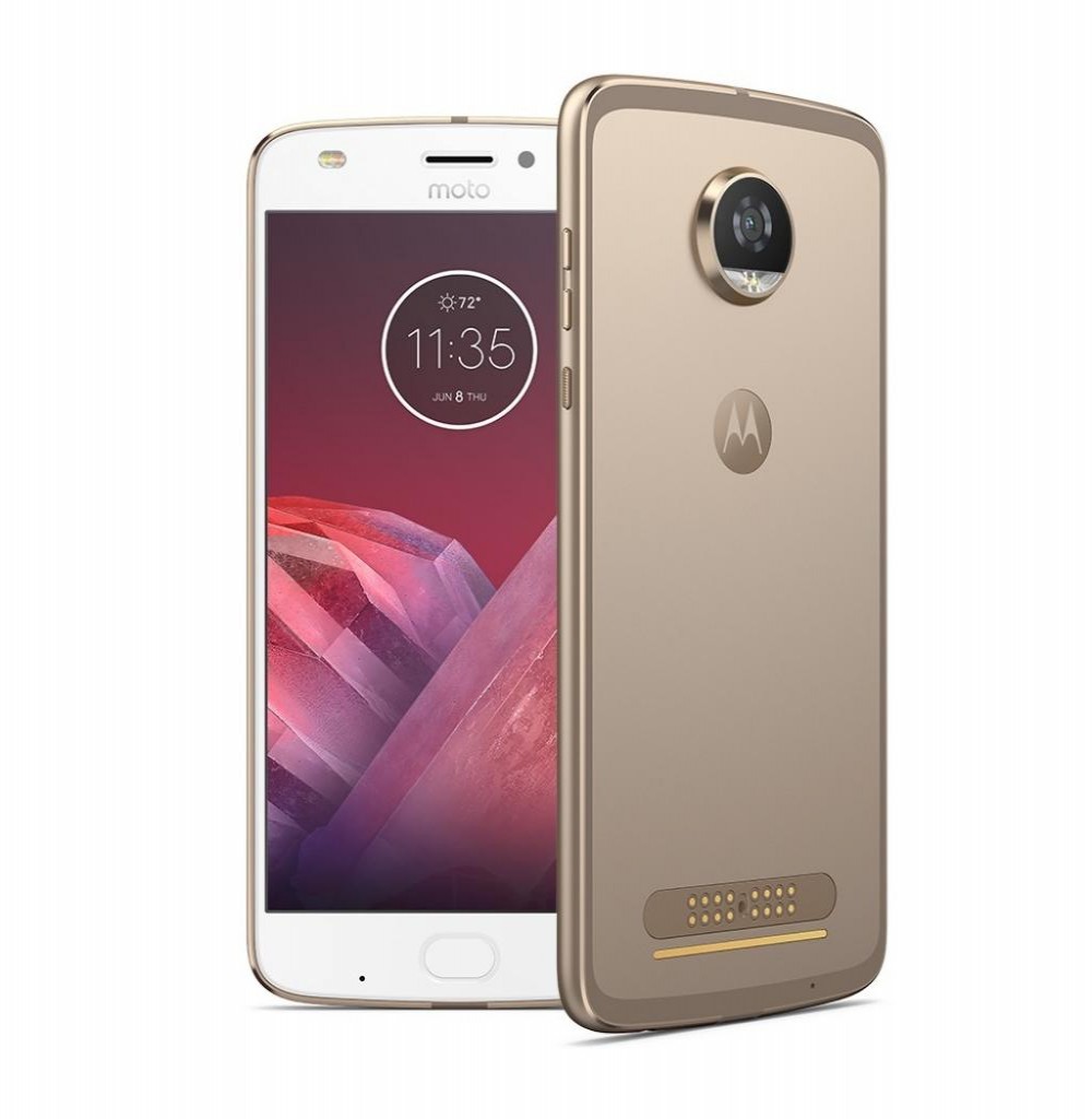 Smartphone Motorola Moto Z2 Play XT1710-08 Dual SIM 64GB 5.5" 12MP/5MP OS 8.0 - Dourado