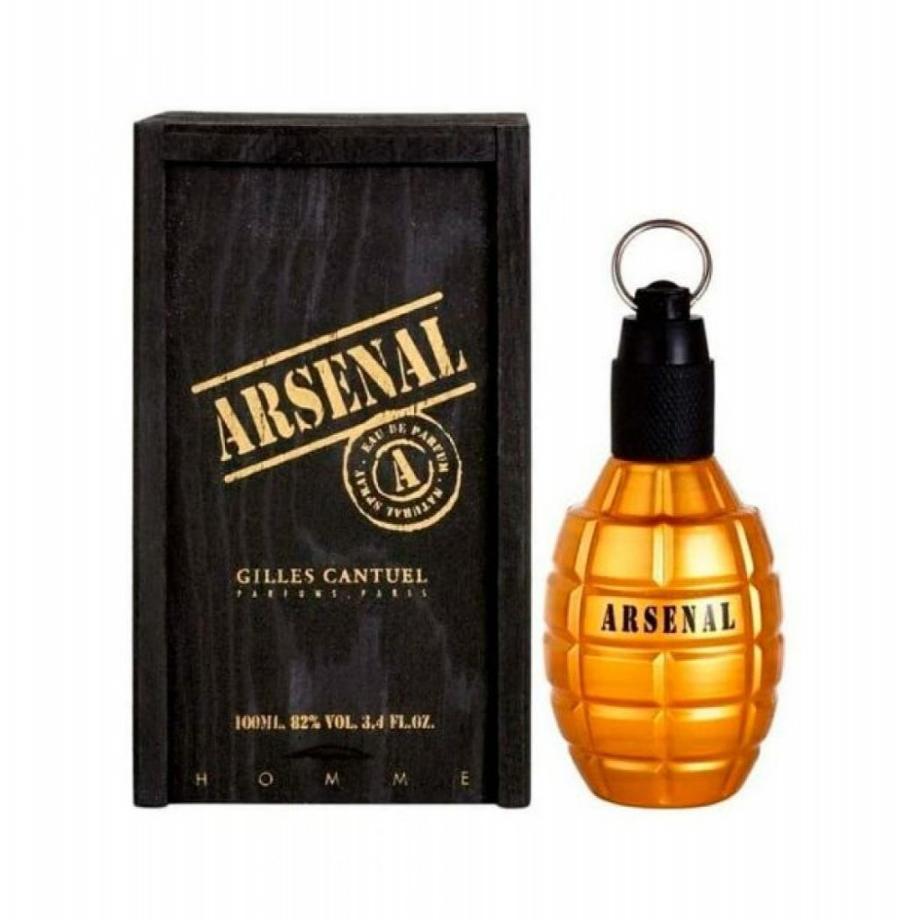 Perfume Masculino Gilles Cantuel Arsenal Gold 100 ML