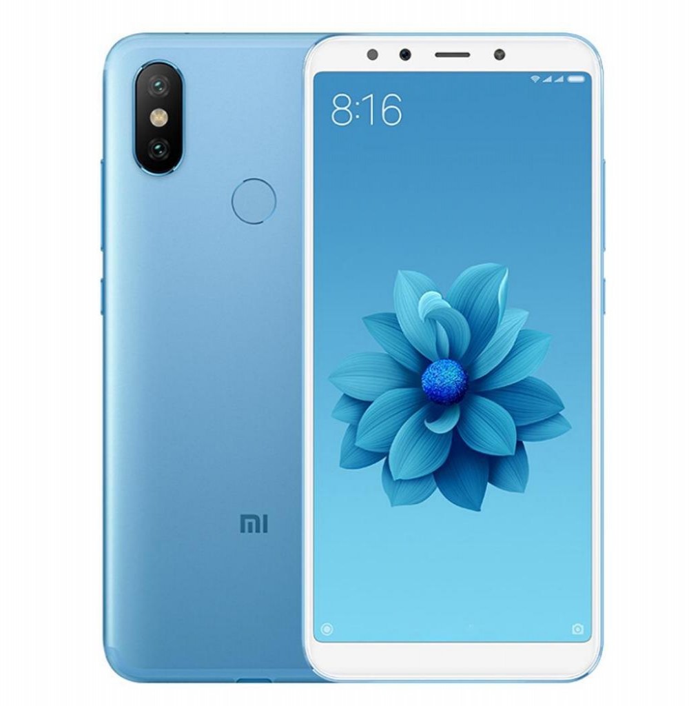 Smartphone Xiaomi Mi A2 Dual SIM 32GB de 5.99" 12+20MP/20MP OS 8.1.0 - Azul