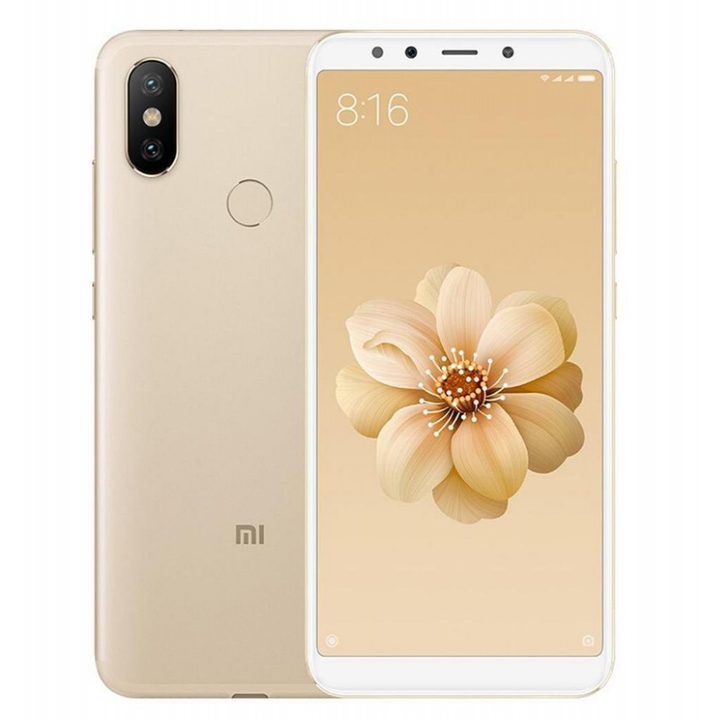 Smartphone Xiaomi Mi A2 Dual SIM 64GB de 5.99" 12+20MP/20MP OS 8.1.0 - Dourado 