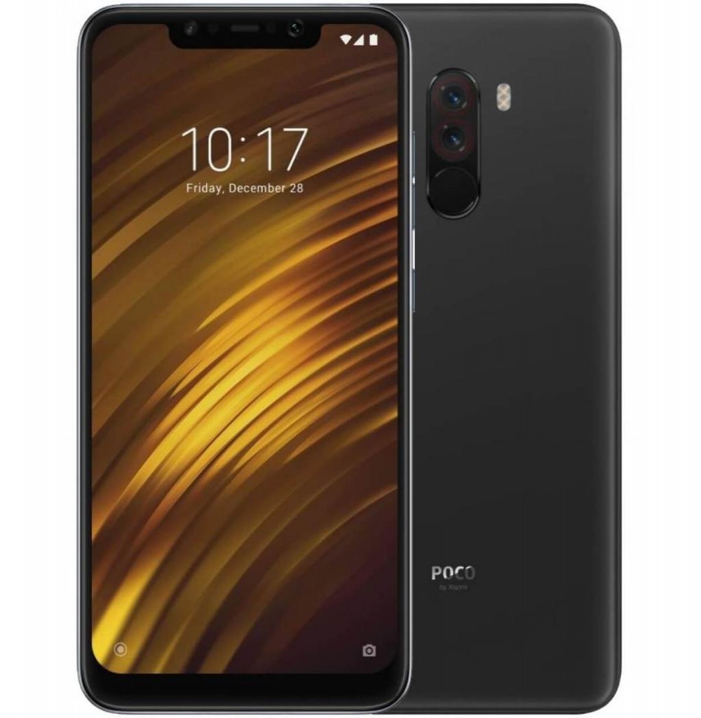 Smartphone Xiaomi Pocophone F1 Dual SIM 128GB Tela de 6.18" 12+5MP/20MP OS 8.1.0 - Preto 