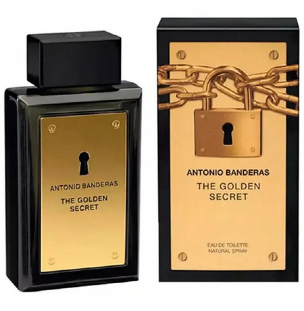 Perfume Masculino Antonio Banderas Golden Secret 200 ML