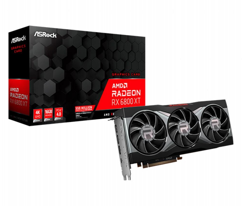 Placa de Vídeo Asrock Radeon EXP. RX6800 XT 16GB VGA