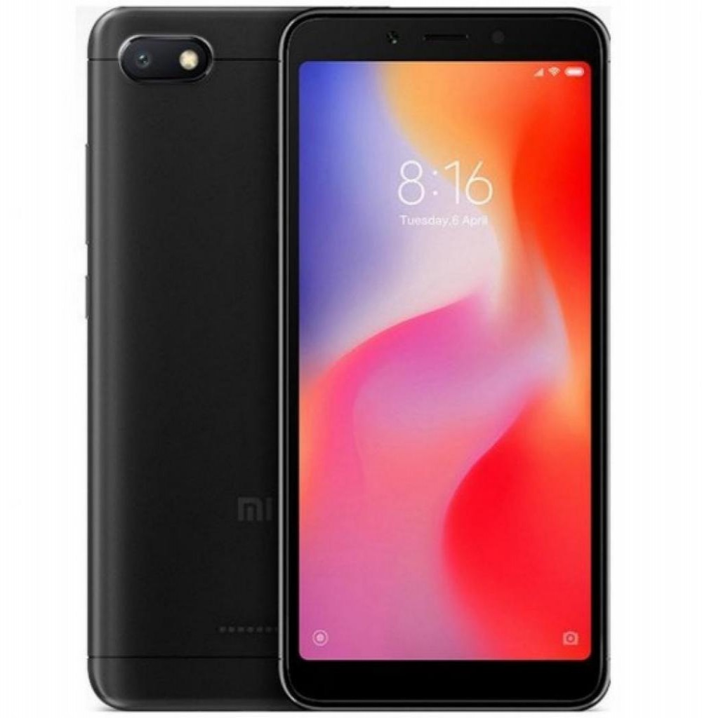 Smartphone Xiaomi Redmi 6A Dual SIM 32GB Tela de 5.45" 13MP/5MP OS 8.1.0 - Preto