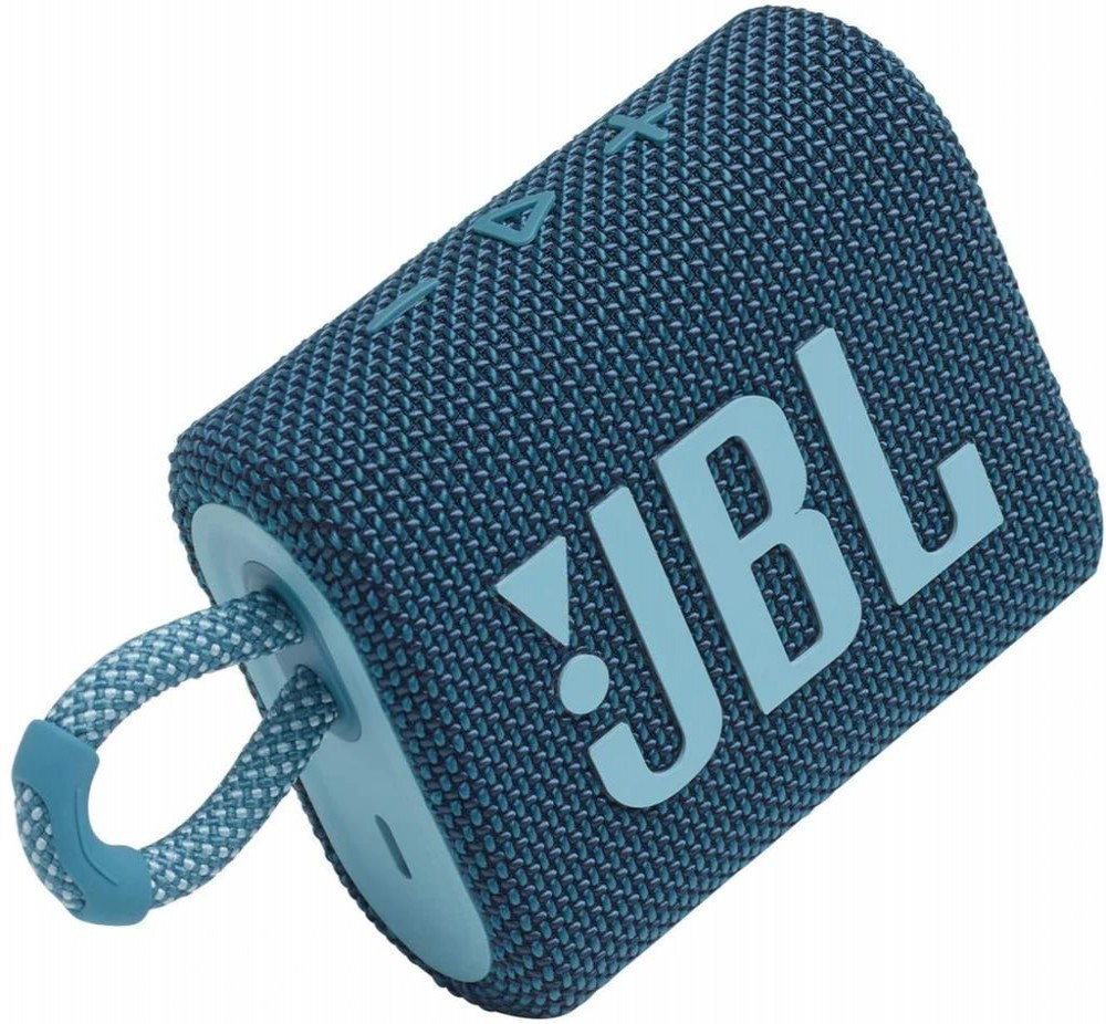 Caixa de Som JBL Go 3 Bluetooth Azul