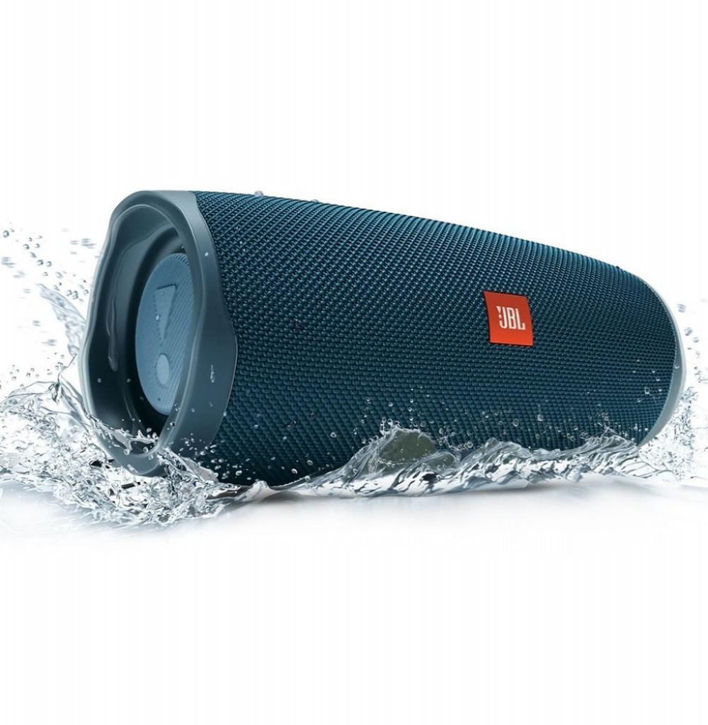 Speaker JBL Charge 4 com Bluetooth/Auxiliar/USB Bateria 7.500 mAh - Azul