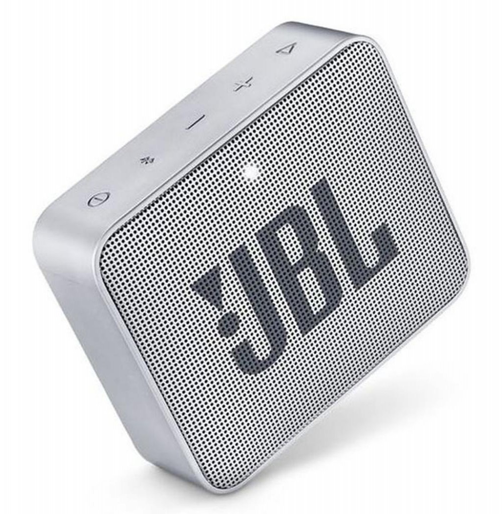 Speaker JBL Go 2 com Bluetooth/Auxiliar Bateria de 730 mAh - Cinza 