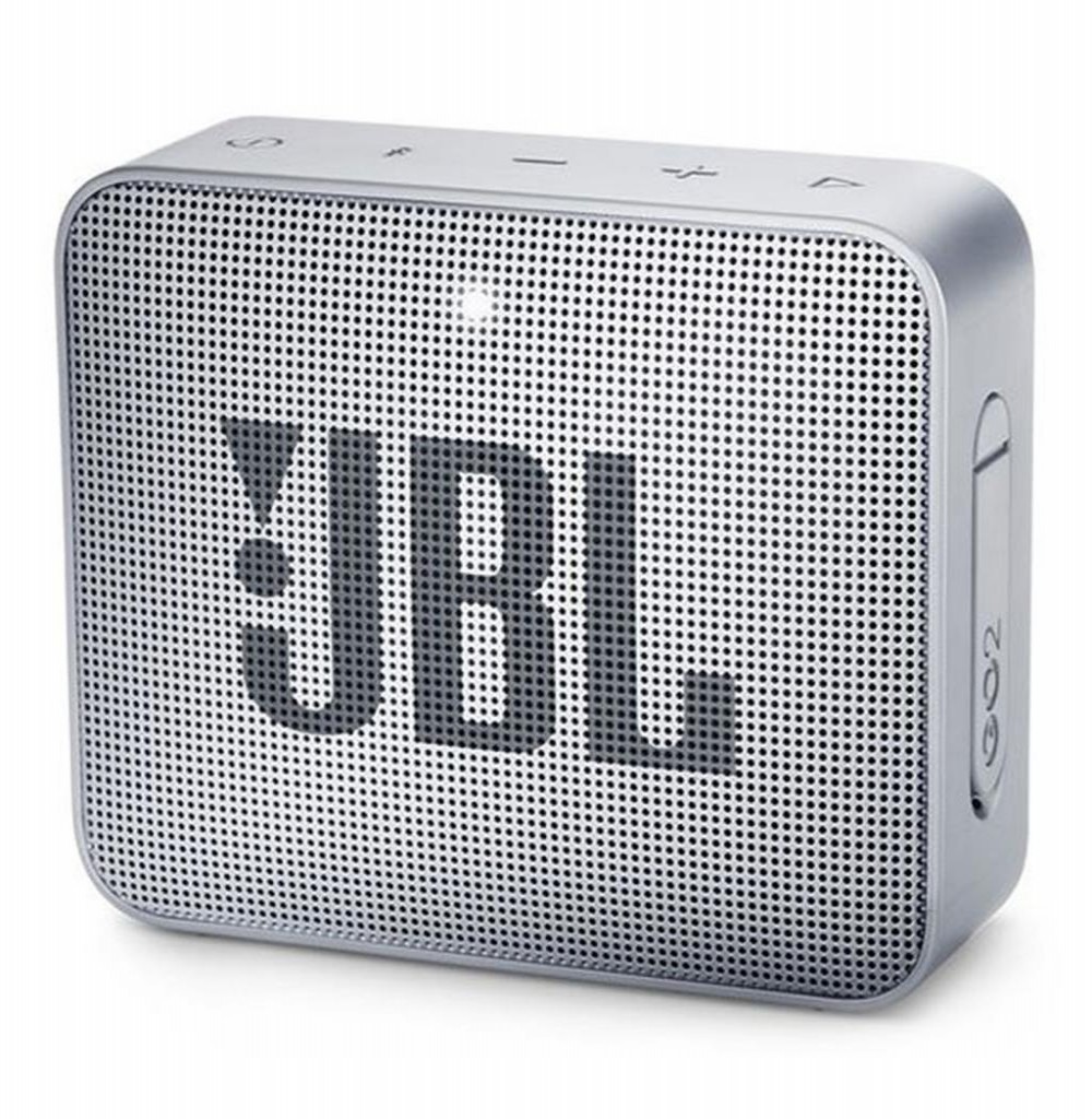 Speaker JBL Go 2 com Bluetooth/Auxiliar Bateria de 730 mAh - Cinza 