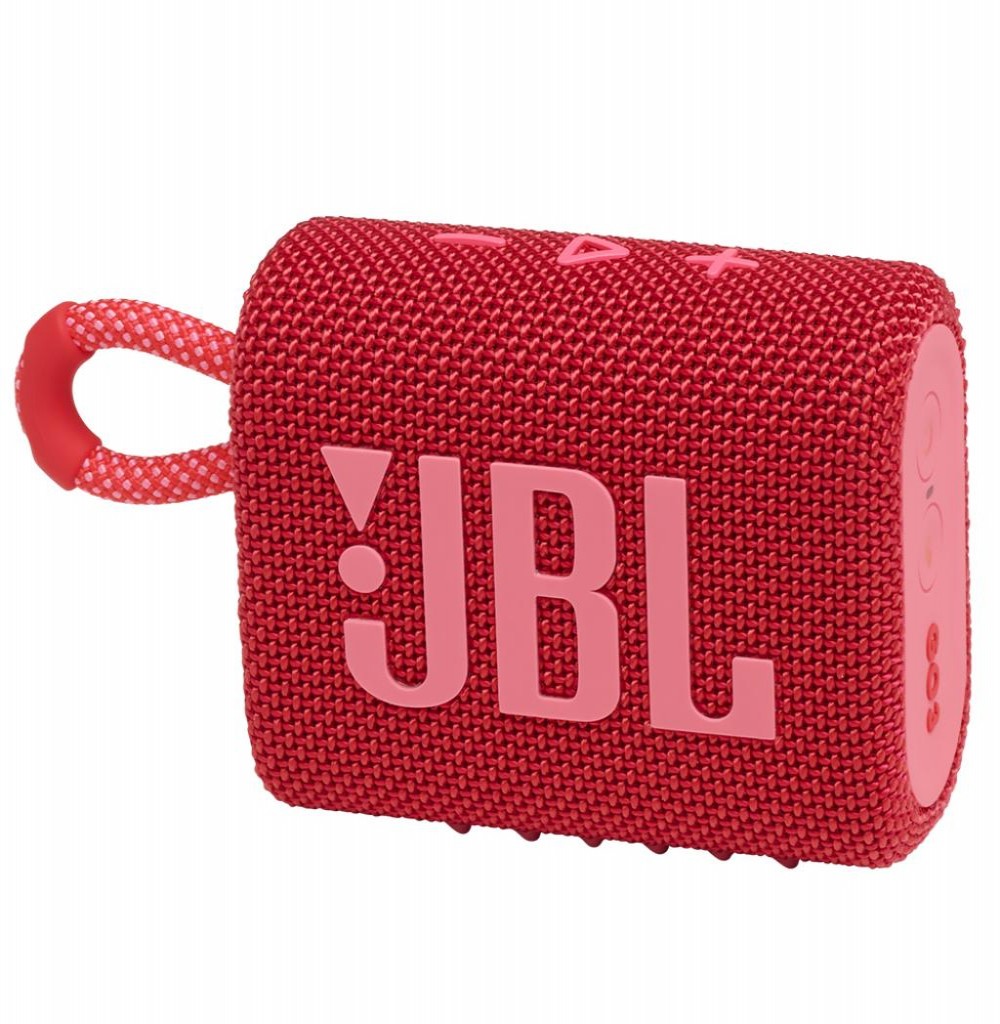 Caixa de Som JBL Go 3 BT Vermelho