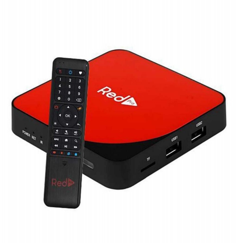Receptor Digital IPTV Red Play RedStick 4K