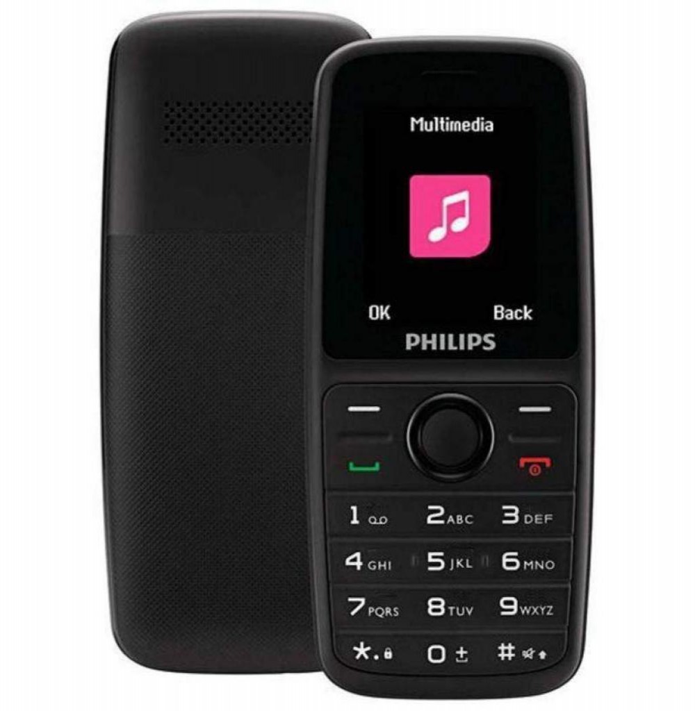 Celular Philips E108 Preto
