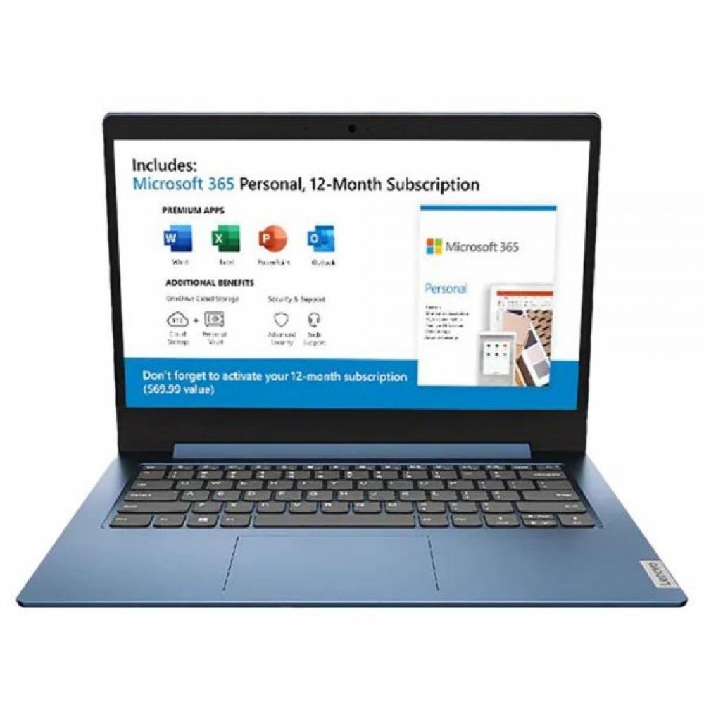 Notebook Lenovo Idea 1 14IGL05 PT 1.1/4/128/14" Azul