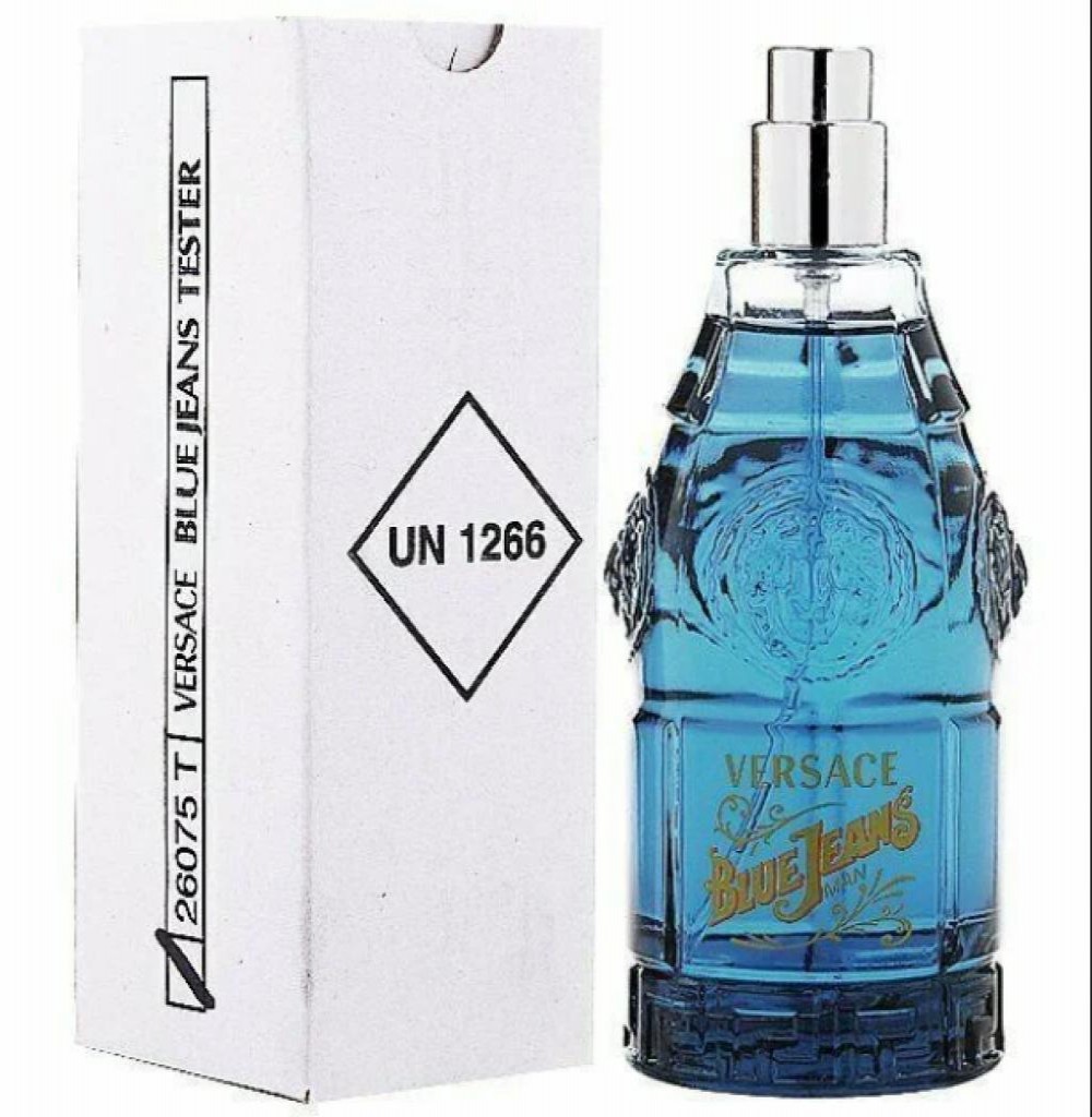 TESTER VERSACE BLUE JEANS MASC 75 ML