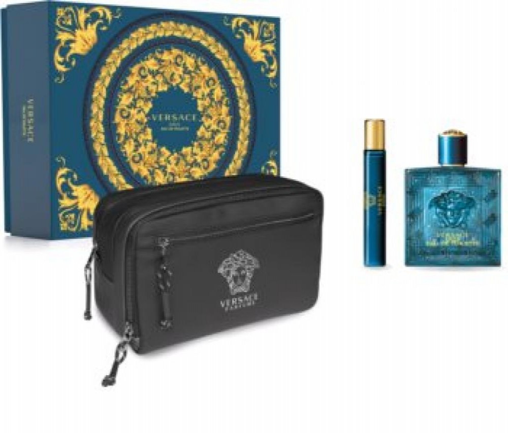 Kit Versace Dylan Blue Masculino 100 ML + MINI + Necese