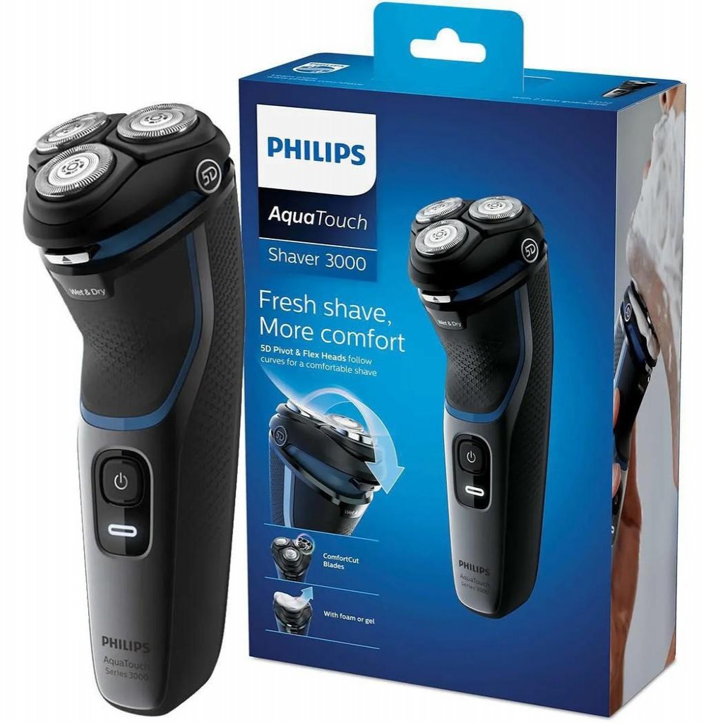 Barbeador Philips AQUATOUCH S1121 Bivolt