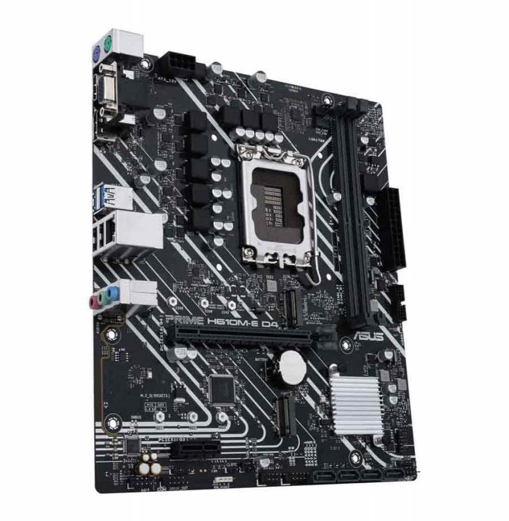 Placa Mae Intel (1700) ASUS H610M-F PRIME D4