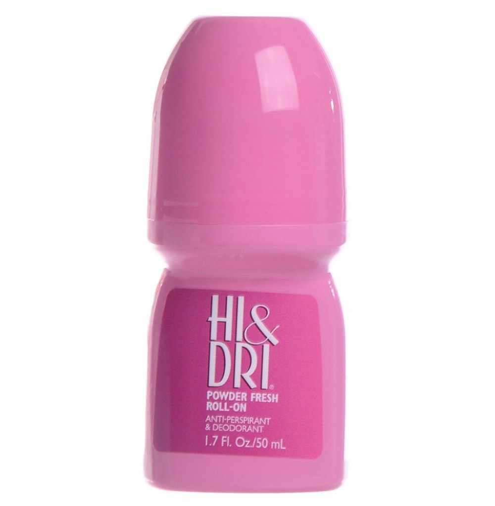 Desodorante Roll-on HI & DR Powder Fresh Rosa 