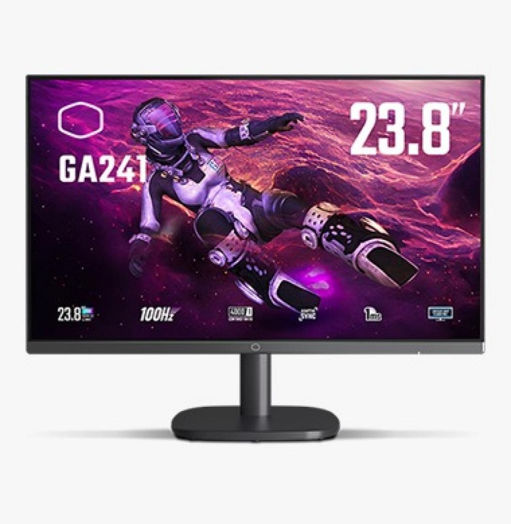 Monitor Led 23.8" Cooler Master GA241 FHD 100HZ 1MS