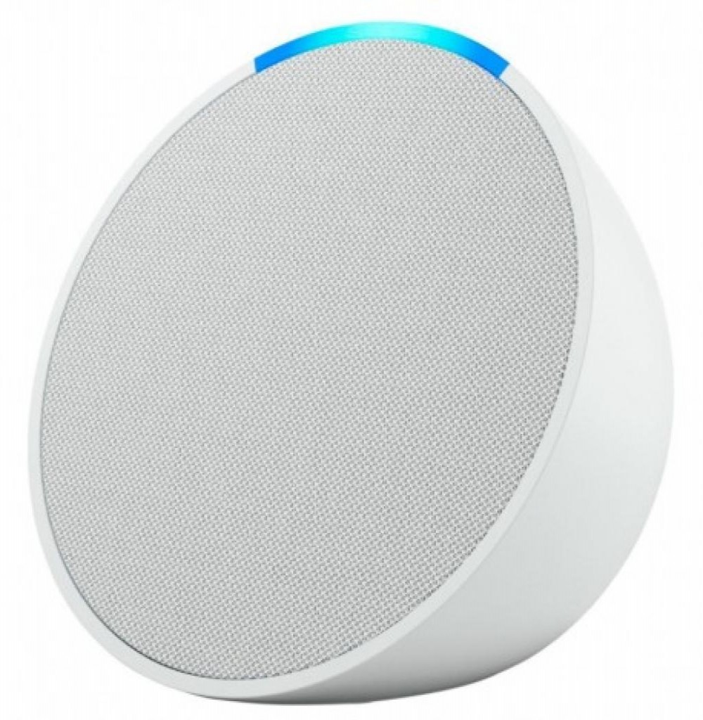 Caixa de Som Amazon Echopop Alexa 1A Branco