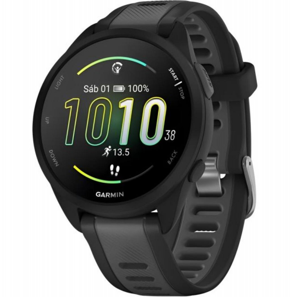 Relógio Garmin Forerunner 165 Music Preto (010-02863-30)
