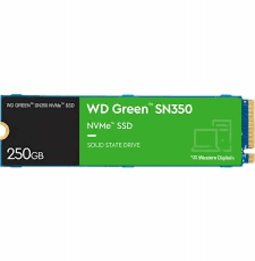 HD SSD M.2  250GB Wd Green SN350 NVME WDS250G2G0C