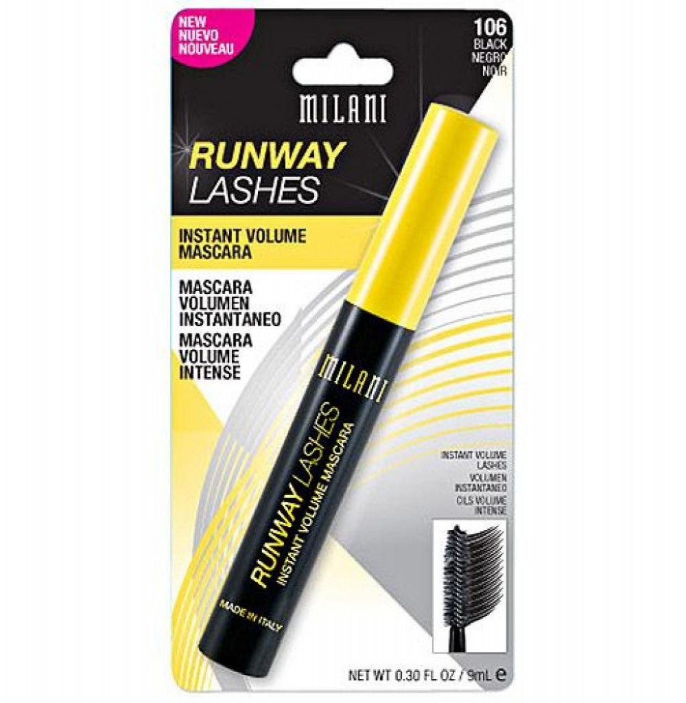 Rímel Runway Lashes Milani 106 Black